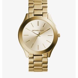 Michael Kors gold tone stainless steal watch